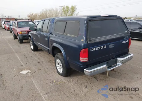 2002 Dodge Dakota Slt z USA, uszkodzony, nr VIN 1B7HG48N22S539216